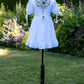 En Plein Air Dress | Romantic Babydoll Mini Dress With An Adjustable Corset Bodice And Short Bell Sleeves