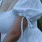 En Plein Air Dress | Romantic Babydoll Mini Dress With An Adjustable Corset Bodice And Short Bell Sleeves